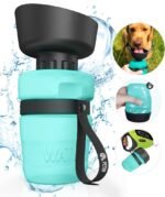 Portable Dog Travel Water Bottle – Leak-Proof Pet Drinking Bottle with Built-In Bowl - Image 2
