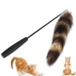 Interactive Cat Feather Wand Toy with Bell – Durable Cat Teaser Stick for Indoor Play & Exercise
