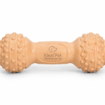 Durable Rubber Dog Chew Toy – Textured Dumbbell Pet Toy for Teeth Cleaning & Interactive Play | Ideal Pet Warehouse Ltd