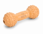 Durable Rubber Dog Chew Toy – Textured Dumbbell Pet Toy for Teeth Cleaning & Interactive Play | Ideal Pet Warehouse Ltd - Image 2