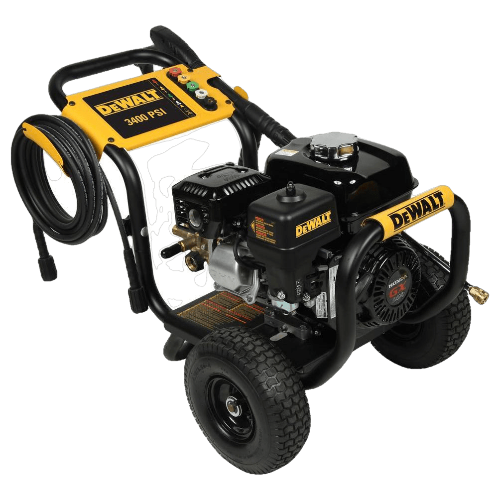 1-b868744f-203e-4ac0-999c-3f77046c3778-6011d59fd5934-6011d5a21c8b7 Dewalt DXPW3425 Honda GX200 3400 PSI 2.5 GPM Gas Pressure Washer New - Image 1