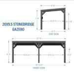 20×9.5 Stonebridge Gazebo/Carport - Image 23
