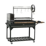 Premium Argentine/Santa Maria BBQ Grill with Wood Fire and Charcoal Grill - Image 12