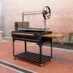 Premium Argentine/Santa Maria BBQ Grill with Wood Fire and Charcoal Grill - Image 10