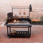 Premium Argentine/Santa Maria BBQ Grill with Wood Fire and Charcoal Grill - Image 13
