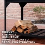 Premium Argentine/Santa Maria BBQ Grill with Wood Fire and Charcoal Grill - Image 8