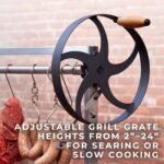 Premium Argentine/Santa Maria BBQ Grill with Wood Fire and Charcoal Grill - Image 5