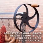 Premium Argentine/Santa Maria BBQ Grill with Wood Fire and Charcoal Grill - Image 6