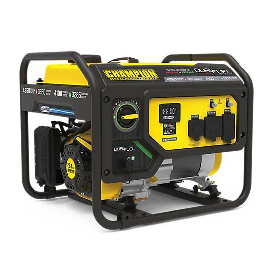 2514626 New!Champion Power Equipment 4550-Watt Dual Fuel RV Ready Portable Generator with CO Shield, 200970 - Image 1