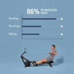 Hydrow Wave Rowing Machine with 16″ HD Touchscreen, Speakers, Foldable, Home Workouts - Image 3