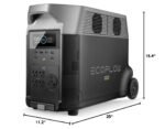 EF ECOFLOW Portable Power Station 3600Wh DELTA Pro, 120V AC Outlets x 5, 3600W, 2.7H Fast Charge, Lifepo4 Power Station - Image 49