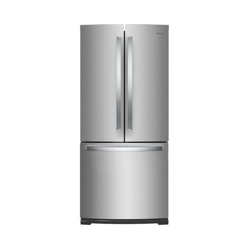 6200237_sd-1 Whirlpool – 19.7 Cu. Ft. French Door Refrigerator – Stainless steel - Image 1