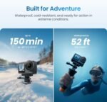 Action Camera 4K Waterproof to 52 ft with Hyper Stabilization & 3‑Hour Battery - Image 39