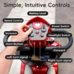 Heavy Duty Electric Mobility Scooter for Adults & Seniors, 16–32 Mile Range, 500–1000W, Off-Road - Image 16