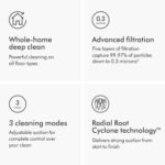 Dyson Ball Animal 3 Extra Upright Vacuum, Corded, 290AW, De-tangling Motorbar Cleaner - Image 5