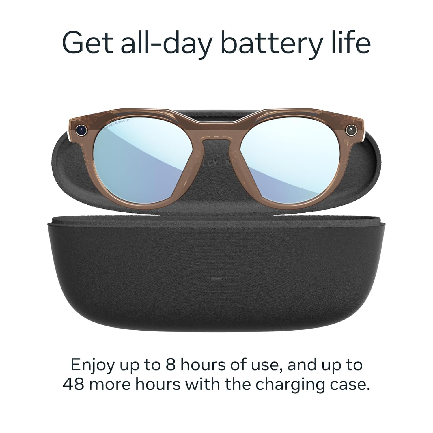 71DfI52A3NL._SL1500_ec860bc5-c0a4-4198-bc27-a21dfb3e3a77 Oakley Meta HSTN Smart AI Glasses with Camera, Audio & Video, 8‑Hour Battery, 3K HD - Image 1