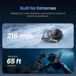 Action Camera 4K Waterproof to 52 ft with Hyper Stabilization & 3‑Hour Battery - Image 9