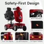 Heavy Duty Electric Mobility Scooter for Adults & Seniors, 16–32 Mile Range, 500–1000W, Off-Road - Image 20
