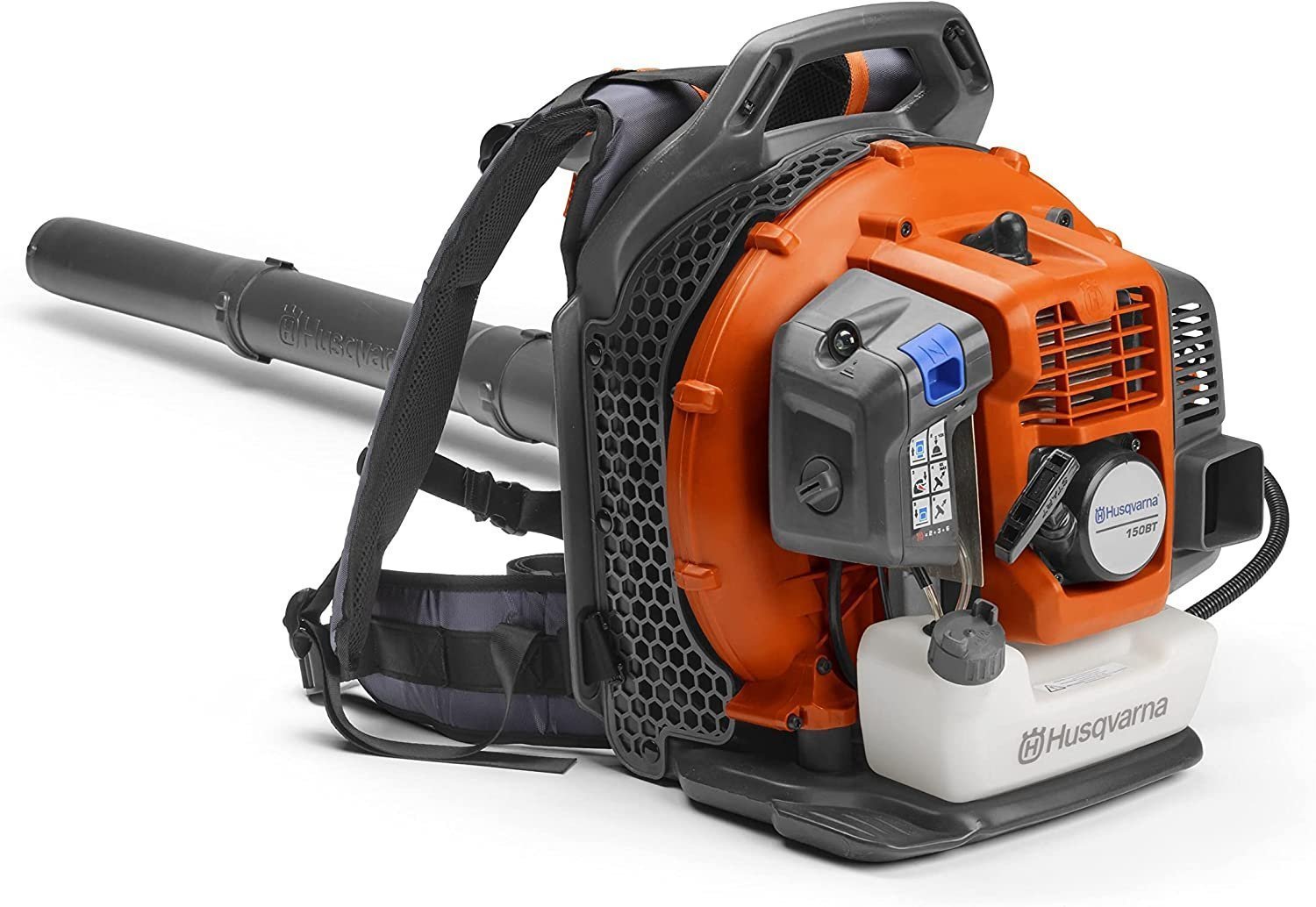 71Um8T3BkrL._AC_SL1500 Husqvarna 150BT 50cc Backpack Blower 952991658 (Factory Reconditioned) - Image 1