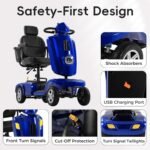 Heavy Duty Electric Mobility Scooter for Adults & Seniors, 16–32 Mile Range, 500–1000W, Off-Road - Image 6