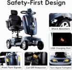 Heavy Duty Electric Mobility Scooter for Adults & Seniors, 16–32 Mile Range, 500–1000W, Off-Road - Image 25