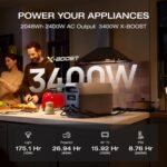 EF ECOFLOW Portable Power Station DELTA 2 Max, 2400W LFP Solar Generator, Full Charge in 1 Hr - Image 60