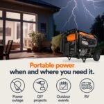 Generac 8,125 Starting Watt Portable Gas Generator – Includes Extension Cord - Image 51