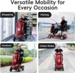 Heavy Duty Electric Mobility Scooter for Adults & Seniors, 16–32 Mile Range, 500–1000W, Off-Road - Image 18