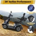 Heavy Duty Electric Mobility Scooter for Adults & Seniors, 16–32 Mile Range, 500–1000W, Off-Road - Image 29