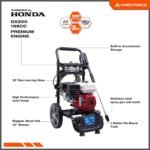 Yard Force YF3200-H Pressure Washer 3200 PSI 2.5 GPM Gas Honda GX200 196cc Engine New - Image 4