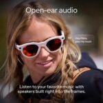 Oakley Meta HSTN Smart AI Glasses, Clear to Grey Transitions Lenses, 3K Camera