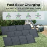 EF ECOFLOW Portable Power Station DELTA 2 Max, 2400W LFP Solar Generator, Full Charge in 1 Hr - Image 48