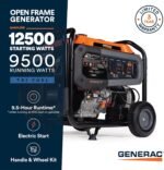 Generac 8,125 Starting Watt Portable Gas Generator – Includes Extension Cord - Image 11