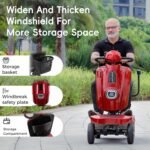 Heavy Duty Electric Mobility Scooter for Adults & Seniors, 16–32 Mile Range, 500–1000W, Off-Road - Image 14