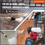 Yard Force YF3200-H Pressure Washer 3200 PSI 2.5 GPM Gas Honda GX200 196cc Engine New - Image 3