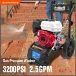 Yard Force YF3200-H Pressure Washer 3200 PSI 2.5 GPM Gas Honda GX200 196cc Engine New - Image 2