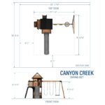 Canyon Creek Swing Set - Image 2