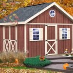 Fairview 12×16 Wood Storage Shed Kit – ALL Pre-Cut