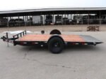 7 X 16 Interstate Full Bed Single Axle Tilt 7K Trailer - Image 4