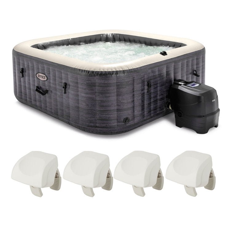 Intex 6 – Person 140 – Jet Vinyl Inflatable Hot Tub - Image 2