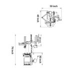 KT T830 Tire Changer Machine by KaTool - Image 5