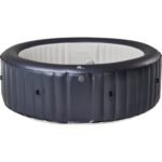 Mspa, Carlton, Muse Series, Self-Inflatable Hot Tub & Spa, Hydromessage Jets & Air Bubble System, Round – 4 Persons