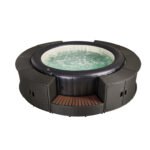 Mspa, Carlton, Muse Series, Self-Inflatable Hot Tub & Spa, Hydromessage Jets & Air Bubble System, Round – 4 Persons - Image 12