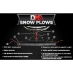 Detail K2 Rampage II – 82 x 19 Custom Mount Snow Plow Kit – RAMP8219 - Image 9