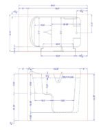 Standard Walk In Bathtub - Image 9
