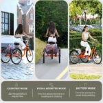 Super Handy GUT162 Eco Ride All Terrain Electric Tricycle 330 Lbs - Image 8