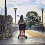 SuperHandy GUT165 Foldable All Terrain Passport Mobility Scooter Pro 330Lbs - Image 6