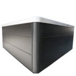 WSINC 5 – Person 32 – Jet Acrylic Square Hot Tub with Ozonator in Grey Oak - Image 6