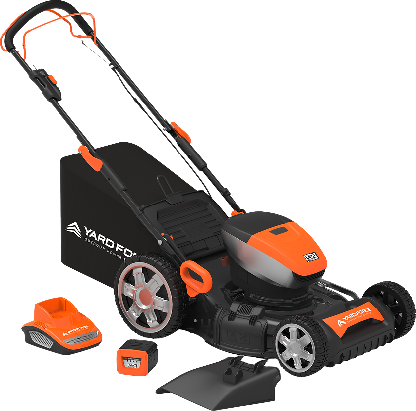 YF60vRX_20Lawn_20Mower-Full-1730130479591 Yard Force YF60VRX Lawn Mower 21″ w/ Lithium-Ion Battery and Fast Charger 60V New - Image 1