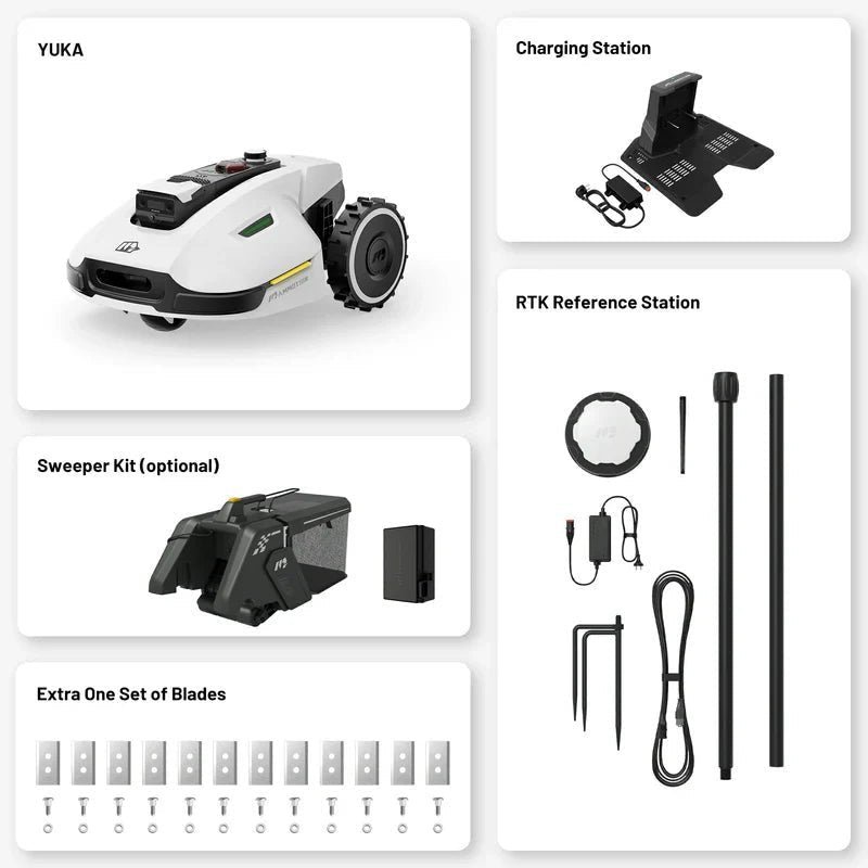 YUKA_d09c6e5b-b38f-4808-9870-79295b25dd8f MAMMOTION YUKA Perimeter Wire Free Robot Lawn Mower - Image 1